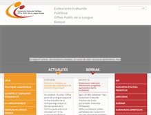 Tablet Screenshot of mintzaira.fr